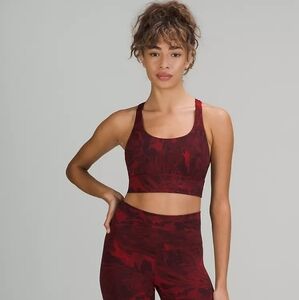 Sz6 Lululemon Longline Energy Bra Team Canada